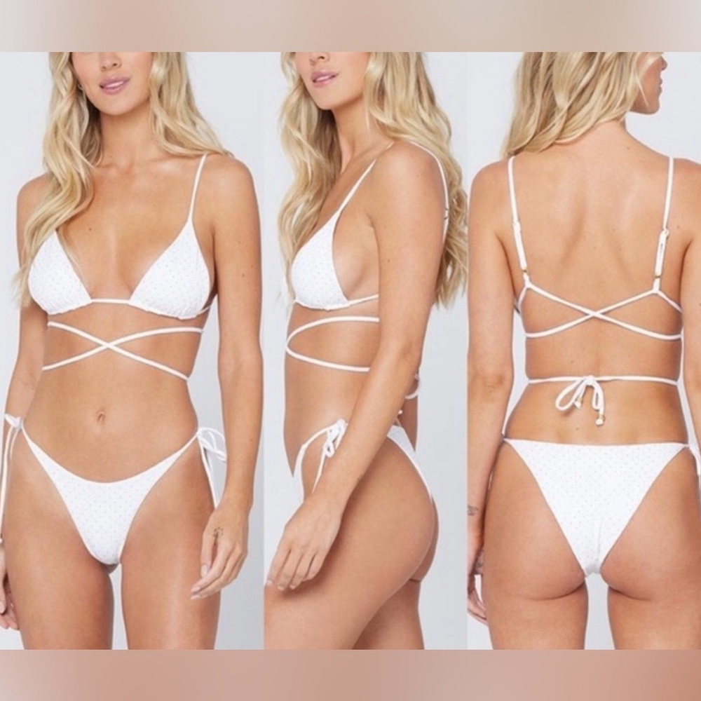 L Space Kara Bikini Top Black